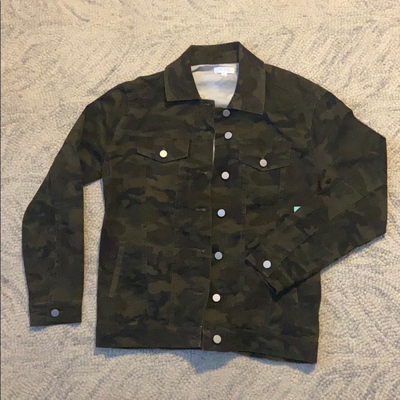 Abound Button-Front Jacket - Picture 2 of 6